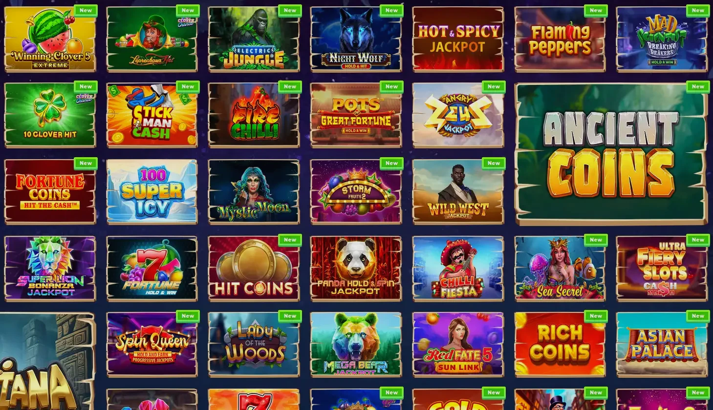 Locowin Casino Registrierung und Spielauswahl auf dem Bildschirm